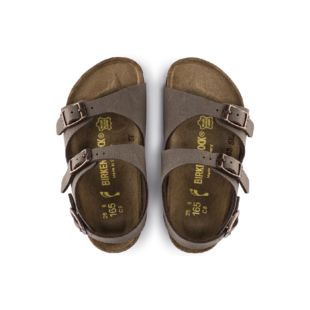 birkenstock-รองเท้าแตะรัดส้น-เด็กผู้ชาย-รุ่น-roma-สี-mocha-233071-regular