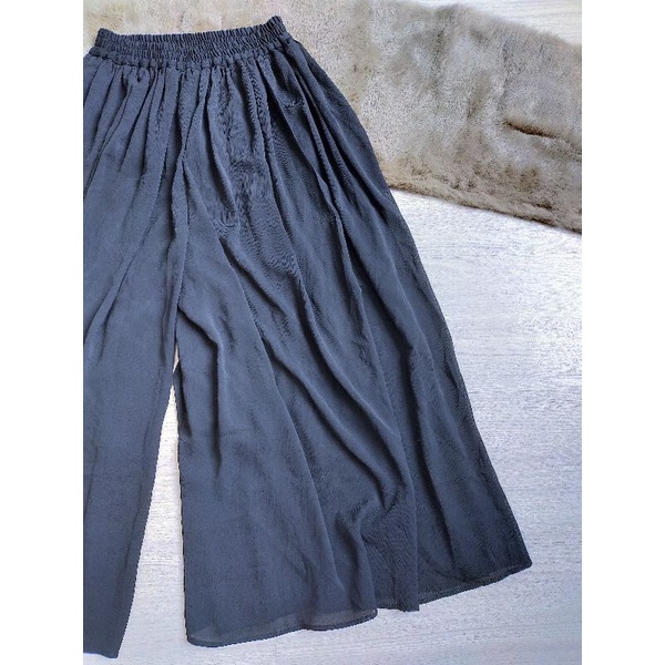 one-way-กางเกงขาบาน-คูลอท-กางเกงกระโปง-สภาพใหม่-ขนาดไซส์ดูภาพแรกค่ะ-งานจริงสวยค่ะ