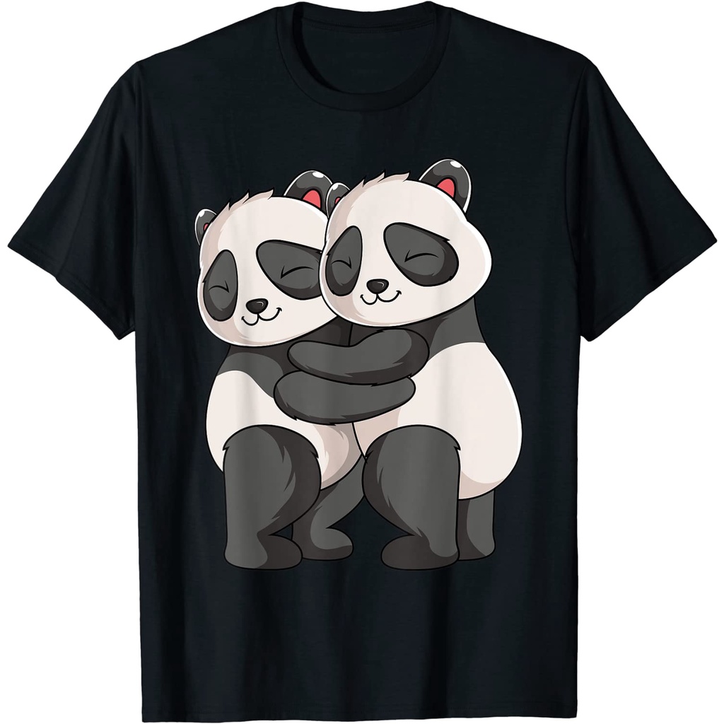 เสื้อยืด-panda-lover-เด็กผู้หญิงผู้หญิง-panda