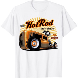 เสื้อยืด Hot Rod Speed & Power Iron Spirit