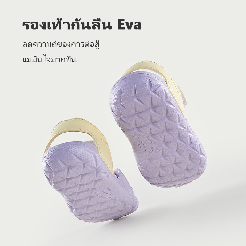 รองเท้าแตะ-crocs-พื้นนิ่ม-กันลื่น-ลายการ์ตูนกระต่ายมาริโอ้-เหมาะกับเดินชายหาด-แฟชั่นฤดูร้อน-สําหรับเด็กผู้หญิง