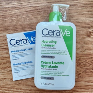 [20%OFF CODE:20DDXOCT31] 🔥ถูกที่สุด🔥Exp.11/2025 473 ml. CERAVE Hydrating Cleanser Foaming Cleanser เซราวี คลีนเซอร์