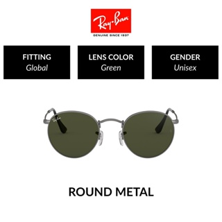 สินค้า Ray-Ban Round Metal - RB3447 029  size 53 -sunglasses