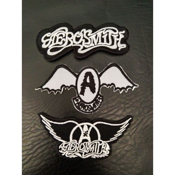 aerosmith-ตัวรีดติดเสื้อ-อาร์มติดเสื้อ-งานปัก-งานdiyมี3แบบ