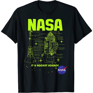 เสื้อยืดวางแผนโมดูล NASA