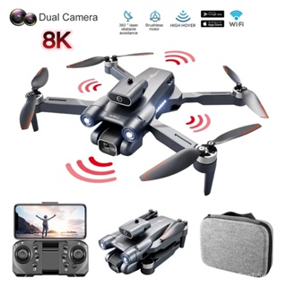 S1S Mini Drone 6K Profesional 8K HD กล้องอุปสรรคการหลีกเลี่ยงการถ่ายภาพทางอากาศ Brushless พับ Quadcopter 4000M UAV แบตเต