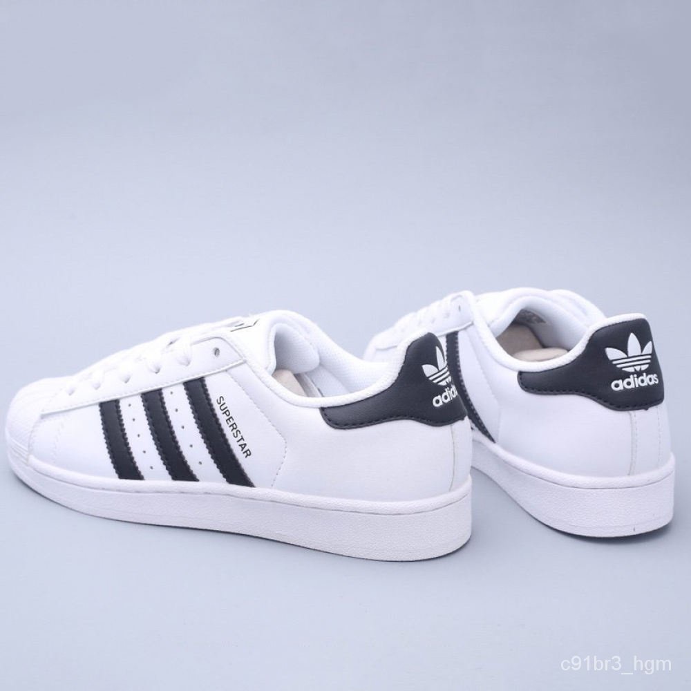 hot-แท้-adidas-superstar-clover-classic-shellของแท้-พร้อมส่ง-adldas-superstar-แถบดำป้ายทอง-รองเท้ากีฬาสบาย-ๆ