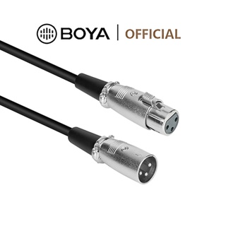 Boya XLR-C1 C3 C5 C8 Female XLR สายไมโครโฟนเสียง สําหรับสัมภาษณ์ Vlog ถ่ายวิดีโอ และอะแดปเตอร์ไมค์ 1 เมตร