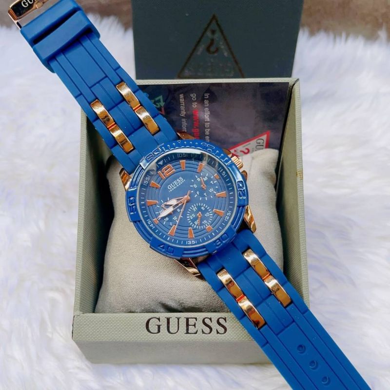 ภาพสินค้านาฬิกาGuess นาฬิกาเกรส ขอบเชือก ขอบเพชร จากร้าน atiwattammanon บน Shopee ภาพที่ 6