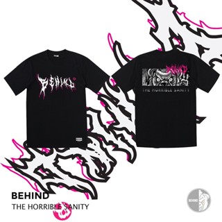 BEHIND CLOTHING เสื้อยืดลาย “ THE HORRIBLE SANITY “