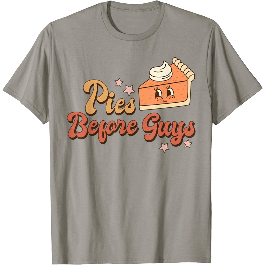 pies-before-guys-fall-เสื้อยืดเด็กวัยหัดเดินตลกพายฟักทองขอบคุณพระเจ้า