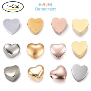 ภาพหน้าปกสินค้าลูกปัดสแตนเลส เกรด 304 ชุบทอง รูปหัวใจ สีโรสโกลด์ จํานวน 1 ชิ้น - 5 ชิ้น ที่เกี่ยวข้อง