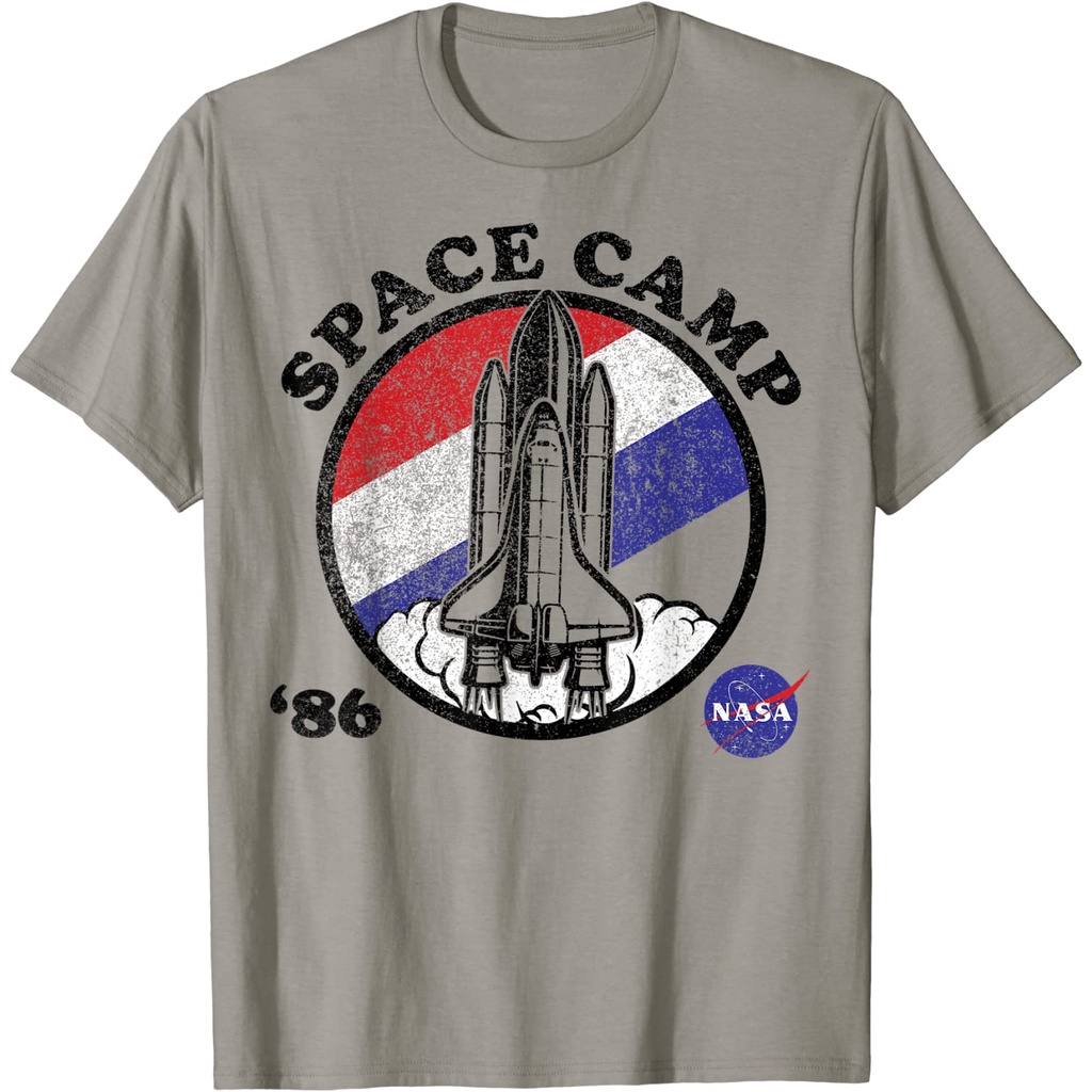 nasa-space-camp-เสื้อยืดป้ายสีแดงขาวและน้ำเงิน-86