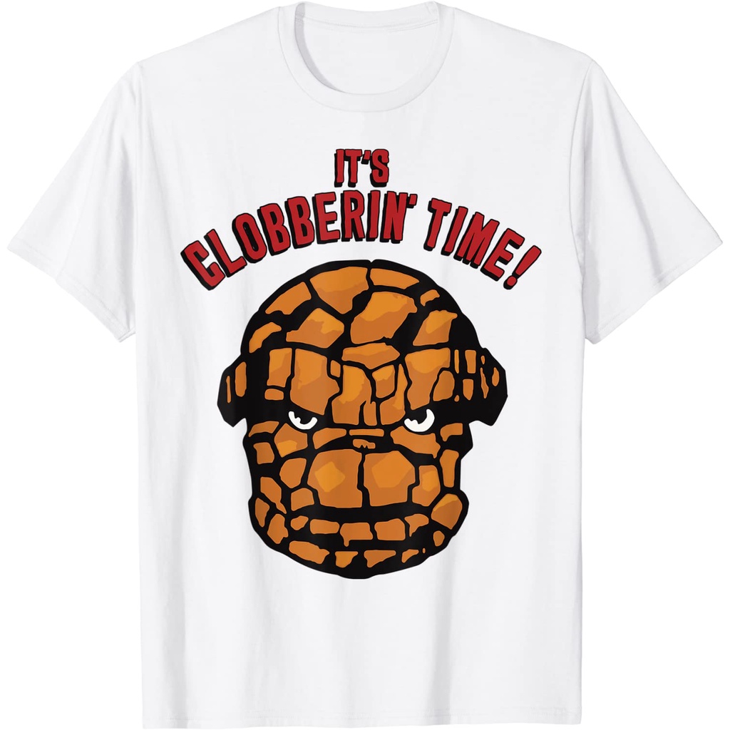 มหัศจรรย์มหัศจรรย์สี่สิ่งที่มันเป็น-clobberin-เวลาใบหน้าเสื้อยืด