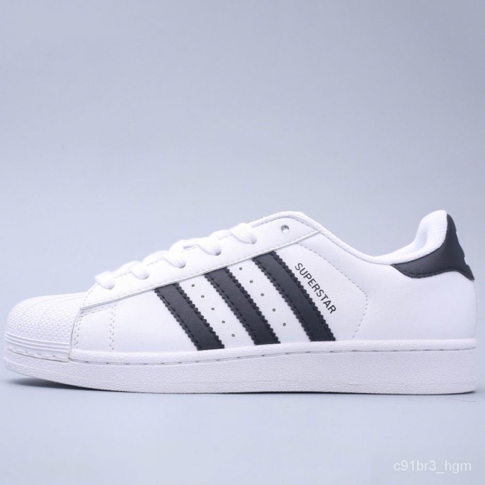 hot-แท้-adidas-superstar-clover-classic-shellของแท้-พร้อมส่ง-adldas-superstar-แถบดำป้ายทอง-รองเท้ากีฬาสบาย-ๆ