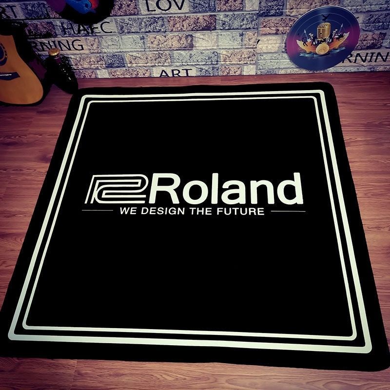 คุณภาพดี-roland-roland-พรมกลองไฟฟ้า-แจ๊ส-กลอง-เก้าอี้เล่นเกม-ฉนวนกันเสียง-ร็อค-ลดเสียงรบกวน-กลองเสื่อ-แร็คกลอง-กันลื่น-พื้นเสื่อ