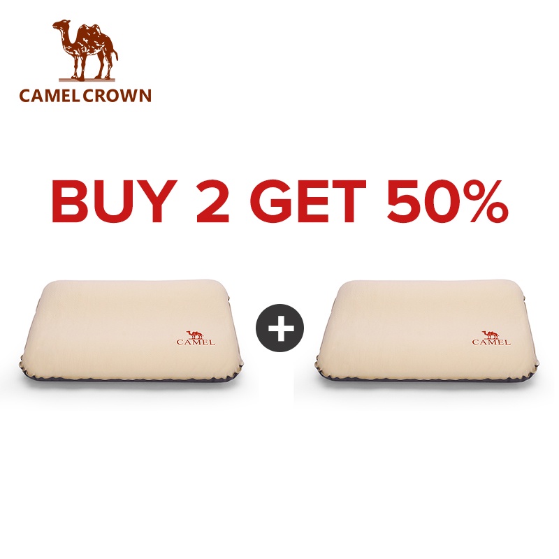 camel-crown-หมอนยางพาราเทียม-3d-สําหรับตั้งแคมป์