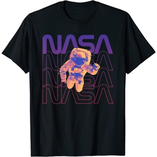 ลอยอยู่ในอวกาศ NASA TEE ครอบครองดาวอังคารนักบินอวกาศในอวกาศเสื้อยืด