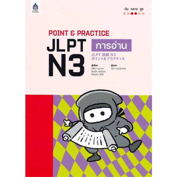 หนังสือ-point-amp-practice-jlpt-n3-การอ่าน-สินค้าใหม่มือหนึ่ง-พร้อมส่ง