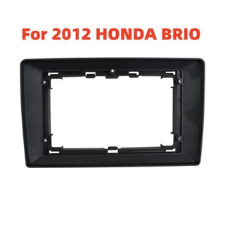 อะแดปเตอร์กรอบ DVD หน้าจอขนาดใหญ่ 2Din 10.1 นิ้ว สําหรับ Honda BRIO 2012