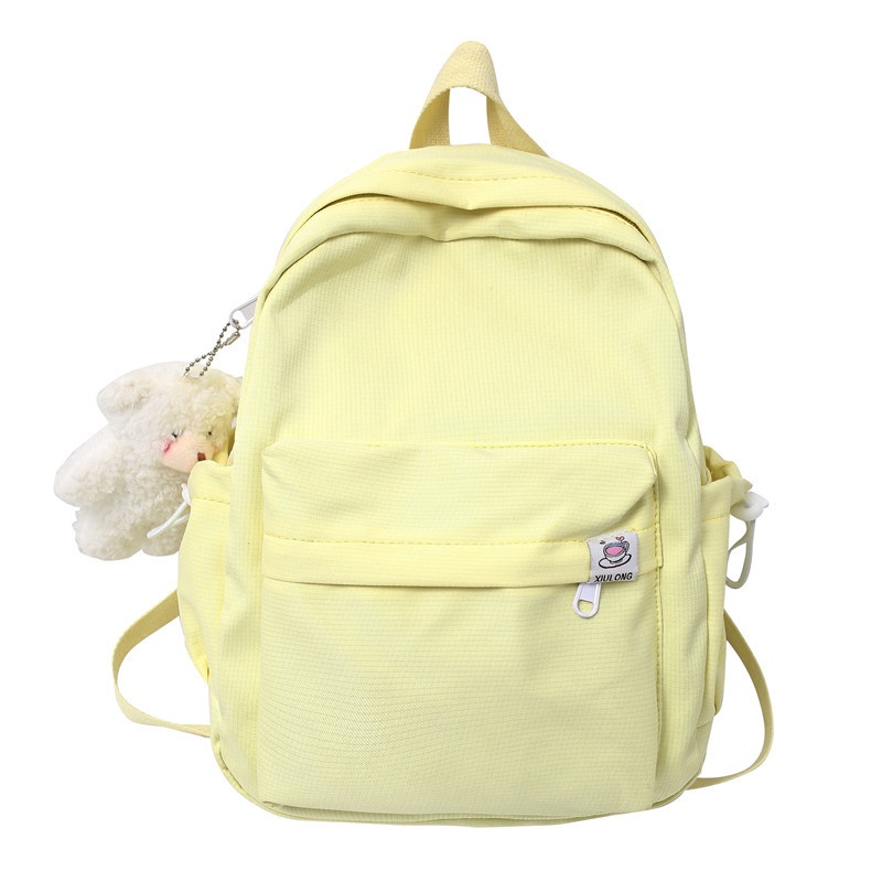 กระเป๋าเป้สะพายหลัง-กระเป๋านักเรียน-ผ้าแคนวาส-ขนาดเล็ก-สีแคนดี้-สไตล์เกาหลี-ญี่ปุ่น-สําหรับเด็กผู้หญิง-ly0411