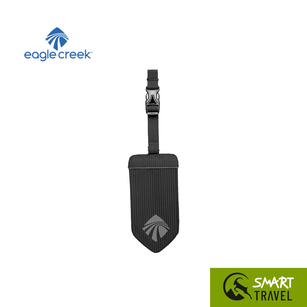 EAGLE CREEK REFLECTIVE LUGGAGE TAG BLACK ป้ายชื่อสำหรับห้อยกระเป๋า