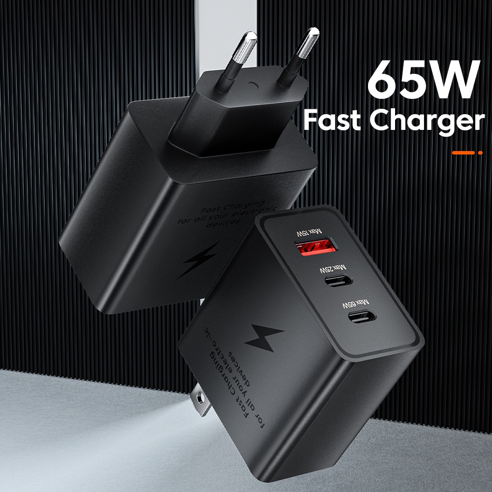 elough-อะแดปเตอร์ชาร์จ-usb-c-65w-ปลั๊ก-eu-us-แบบพกพา-ชาร์จเร็ว