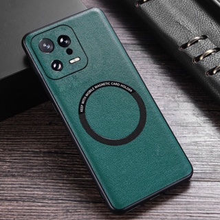 เคสโทรศัพท์มือถือหนัง PU กันกระแทก ลาย ELVEV สําหรับ Xiaomi Mi 13 13 Pro