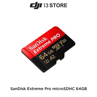SanDisk Extreme Pro microSDXC 64GB V30 U3 C10 Read 200MB/s Write 90MB/s เมมโมรี่การ์ด 64GB โปร รองรับ 4K