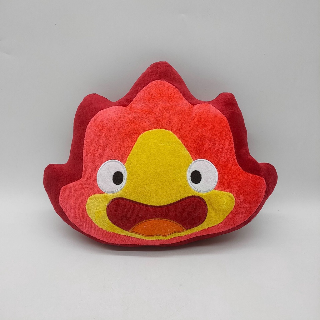 ของเล่นตุ๊กตานุ่ม-รูปการ์ตูน-calcifer-ของขวัญคริสต์มาส-ตกแต่งบ้าน-ขายส่ง-ขนาด-24-ซม