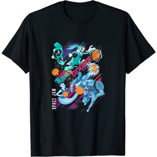 SPACE JAM: เสื้อยืด The New LEGACY Group shot toons VS goons