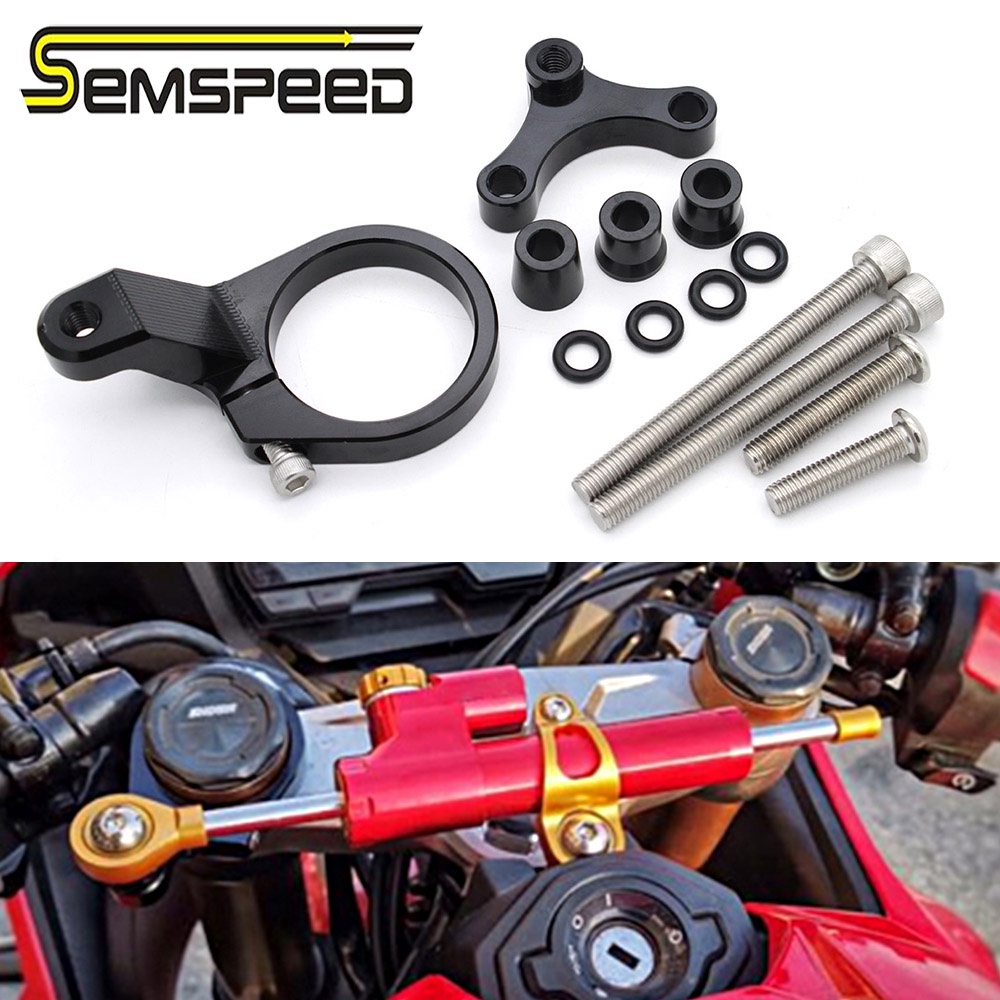 semspeed-เมาท์ยึดโช๊คอัพพวงมาลัยรถจักรยานยนต์-สําหรับ-honda-cbr650r-2019-2023