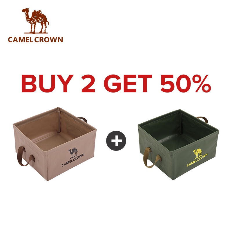 camel-crown-อ่างน้ํา-พับได้-13-ลิตร-สําหรับตั้งแคมป์กลางแจ้ง