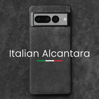 Alcantara เคสหนัง ป้องกันด้านหลัง หรูหรา สําหรับ Google Pixel 7 Pro 8 6A 6 5 5G