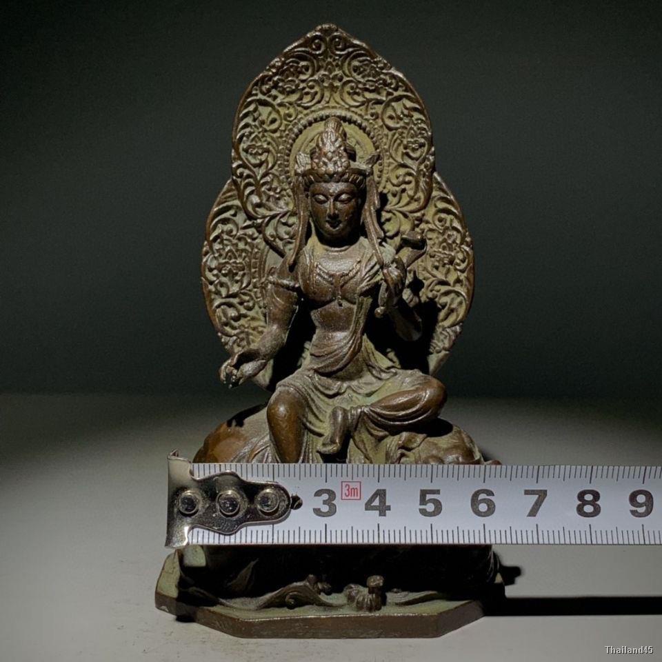 ของเก่า-ทองแดงบริสุทธิ์-puxian-bodhisattva-เครื่องประดับ-ของเก่า-สินค้าเก่า-old-bronze-ของเก่า-กระเป๋าแท้-กระเป๋าเก่า-ข