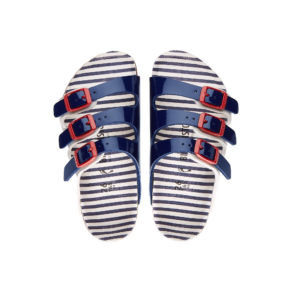 birkenstock-รองเท้าแตะ-เด็กผู้หญิง-รุ่น-florida-สี-nautical-stripes-navy-white-1015630-regular