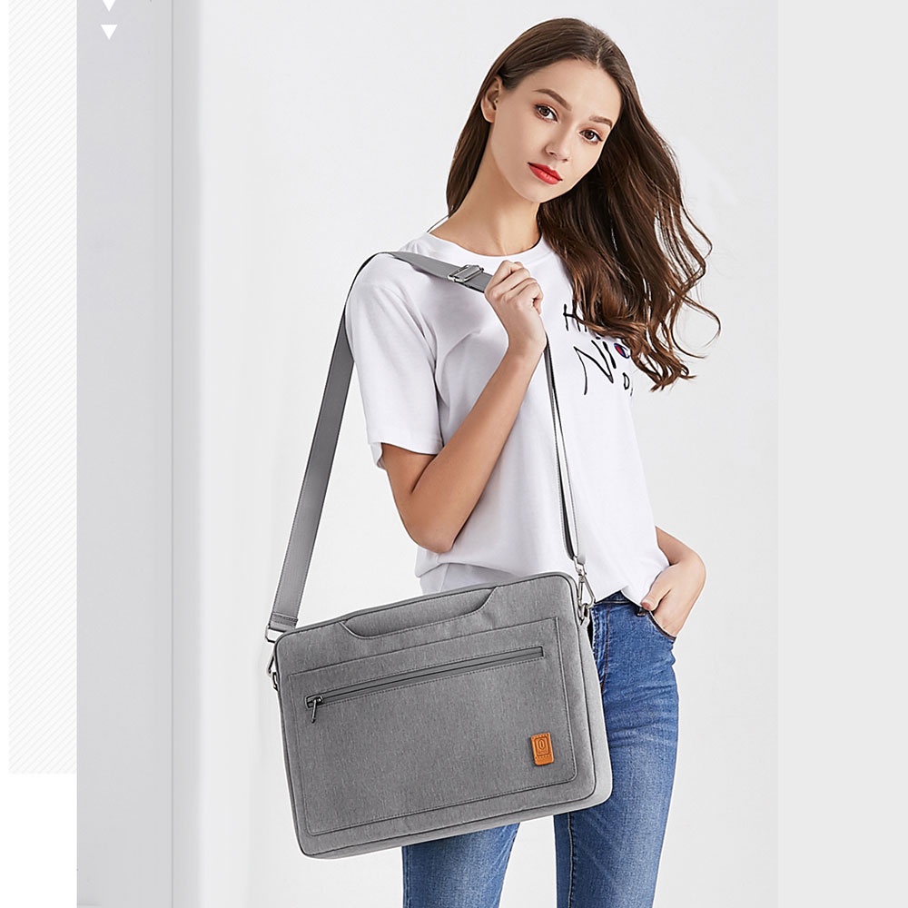 wiwu-pioneer-handbag-new-version-กระเป๋าถือแล็ปท็อป-14-15-6-นิ้วกระเป๋าเอกสารกระเป๋าสะพายกันน้ำ-satchel-tablet