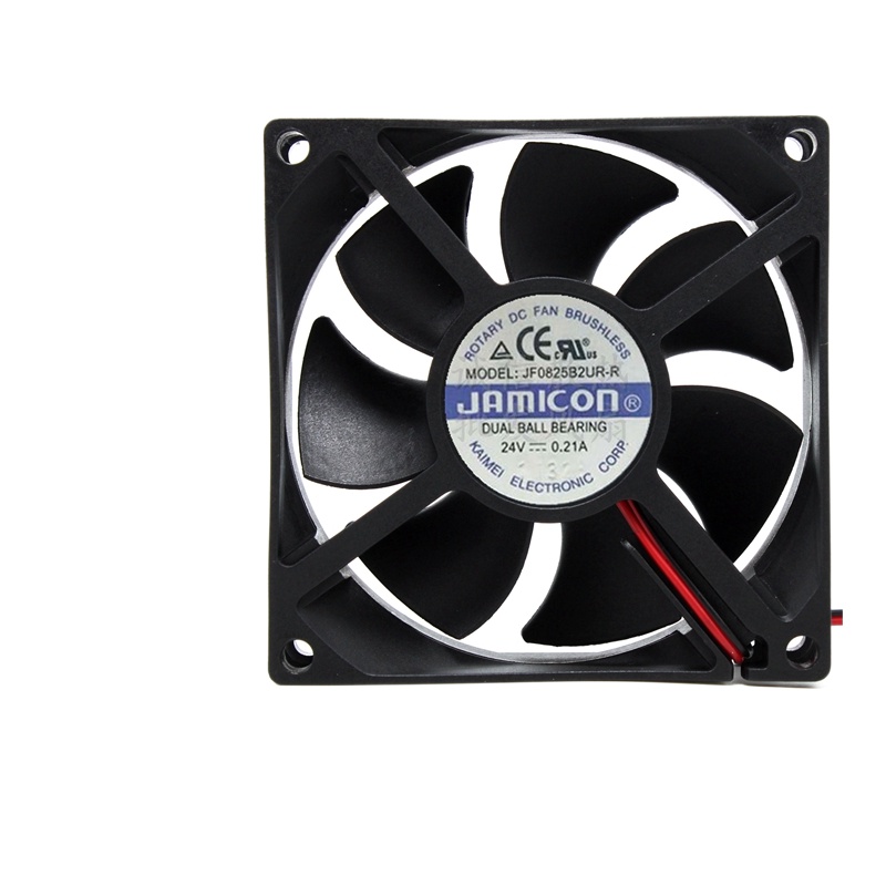 ใหม่เดิม JAMICON JF0825B2UR-R DC24V 0.21A อินเวอร์เตอร์ 8025 พัดลมระบาย ...