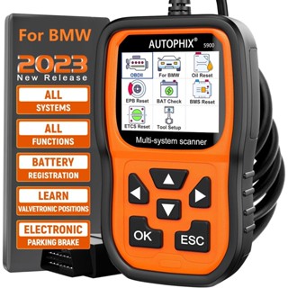 Autophix 5900 OBD2 เครื่องสแกนเนอร์ สําหรับ BMW &amp; Mini &amp; Rolls Royce เครื่องอ่านโค้ดเครื่องยนต์