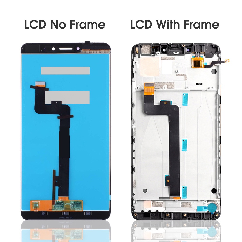 หน้าจอสัมผัสดิจิทัล-lcd-6-44-นิ้ว-สูงสุด-2-พร้อมกรอบ-แบบเปลี่ยน-สําหรับ-xiaomi-mi-max-2-mde40-mdi40