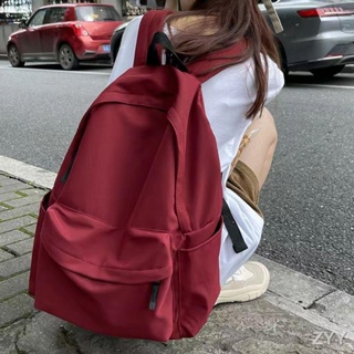 กระเป๋าเป้นักเรียนหญิง MUJI ซีรีส์ความจุขนาดใหญ่ในกระเป๋าเป้สะพายหลังสไตล์
