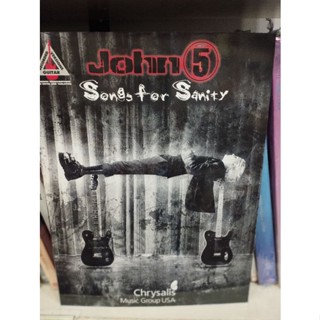 JOHN5 SONGS FOR SANITY GUITAR RECORDED VERSIONS073999665772