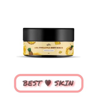 THE QUEEN Pineapple AHA Scrub เดอะควีน เอเอชเอ &amp; ไพน์แอปเปิ้ล บอดี้ สครับ [250 g.]