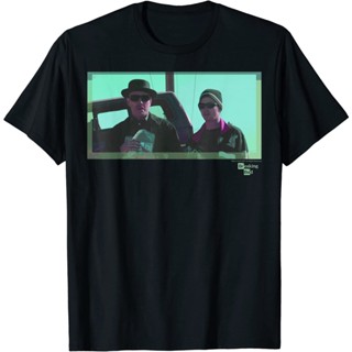 เสื้อยืดโปสเตอร์ Breaking Bad Walter & jesse