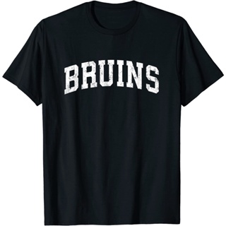 Bruins Mascot เสื้อยืดกีฬาสไตล์วินเทจ