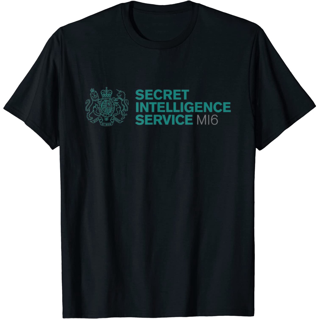 หน่วยสืบราชการลับลับบริการ-sis-mi6สหราชอาณาจักร-spy-หน่วยงานเสื้อยืด