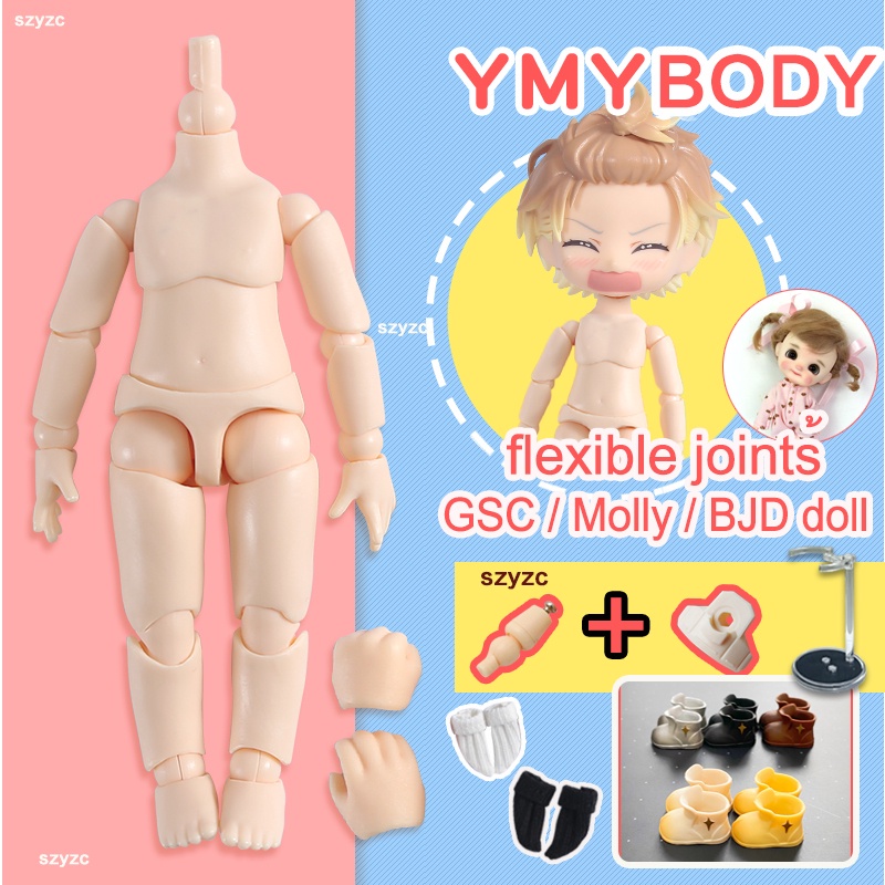 รูปภาพของYmy ตุ๊กตา gsc OB11 BJD Nendoroid สเกล 1/12 BJD obitsu11 เมือกดิน Multi-joint body doll ของเล่นลองเช็คราคา
