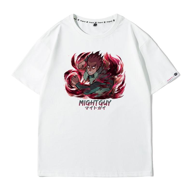ปัจจุบัน-naruto-t-shirt-เสื้อยืดอนิเมะ-matt-kai-yekai-เทรนด์แฟชั่นเสื้อยืดแขนสั้น