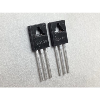 2ชิ้น BD139 BD140 TO-126 New Original NPN/1.5A/80V