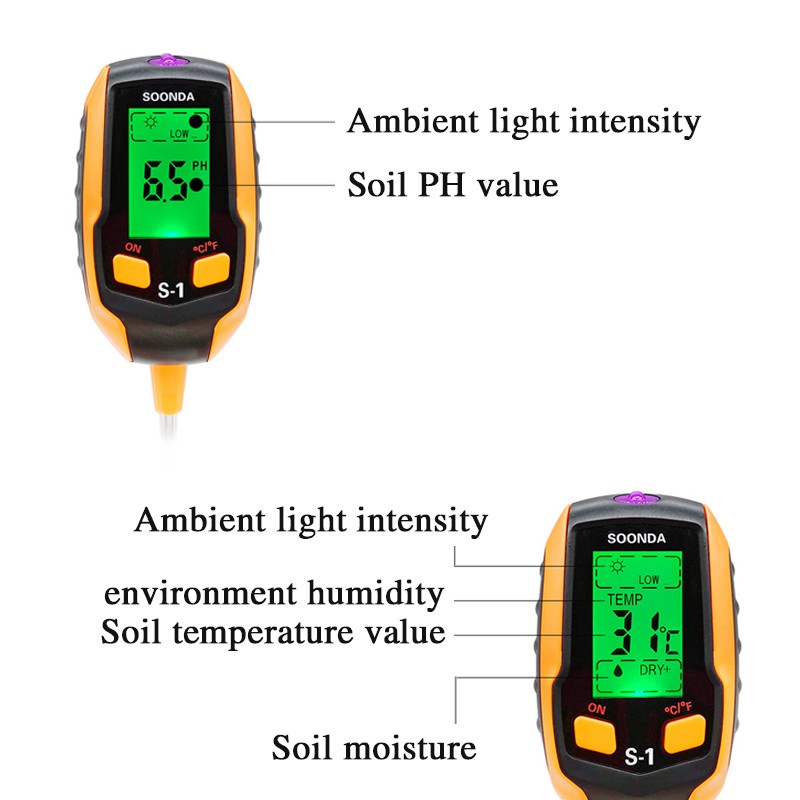 4in1-เครื่องวัดค่าดิน-soil-ph-meter-ความชื้น-อุณหภูมิ-แสง-เครื่องวัดดิน-ระบบดิจิตอล-soil-survey-instrument